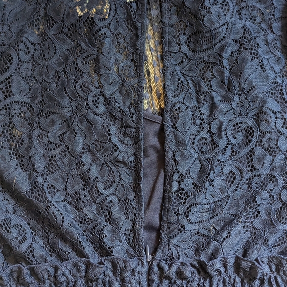 New with tags - Navy blue ASOS maternity dress - Picture 5 of 6